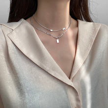 Load image into Gallery viewer, Simple Double Layer Stacked Necklace For Women"s New Fashion In