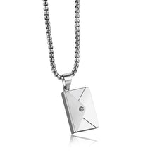 Load image into Gallery viewer, Envelope Stainless Steel Necklace And Pendant