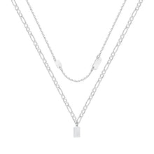 Load image into Gallery viewer, Simple Double Layer Stacked Necklace For Women"s New Fashion In