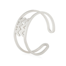 Load image into Gallery viewer, Special-interest Design Girls Twelve Constellation Stainless Steel Ring