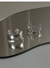 Load image into Gallery viewer, Geometric Irregular Water Drop Ring