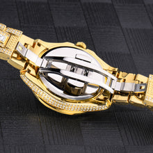 Load image into Gallery viewer, Outside The Watch Fashionable High-end Double Calendar Business Full Diamond Quartz