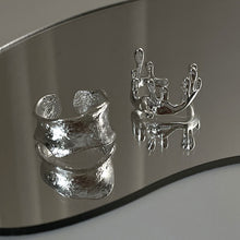 Load image into Gallery viewer, Geometric Irregular Water Drop Ring