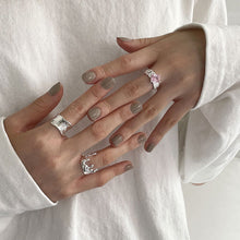 Load image into Gallery viewer, Geometric Irregular Water Drop Ring