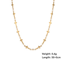 Load image into Gallery viewer, Fashion Cross Stainless Steel Necklace Hip Hop