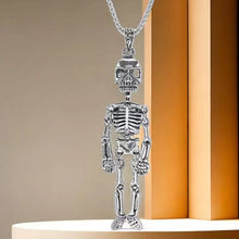 Load image into Gallery viewer, Titanium Steel Necklace Men's Hip Hop Niche Skull
