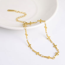 Load image into Gallery viewer, Fashion Cross Stainless Steel Necklace Hip Hop