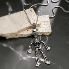 Load image into Gallery viewer, Titanium Steel Necklace Men's Hip Hop Niche Skull
