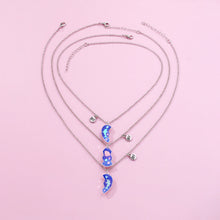 Load image into Gallery viewer, Children's Necklace Dolphin Shell Oil Dripping Three-piece Set Creative