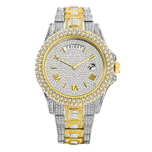 Load image into Gallery viewer, Outside The Watch Fashionable High-end Double Calendar Business Full Diamond Quartz