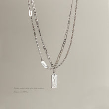 Load image into Gallery viewer, Simple Double Layer Stacked Necklace For Women"s New Fashion In