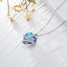 Load image into Gallery viewer, Gifts For Mom Sterling Silver Mom Necklace With Heart Birthstone Crystal Mother's Day Christmas Jewelry Gifts For Mother