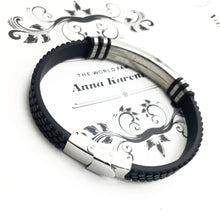 Load image into Gallery viewer, Zap Stainless Steel Mens Bracelet