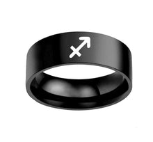 Load image into Gallery viewer, Twelve Constellation Rings Stainless Steel Male And Female Ring Rings