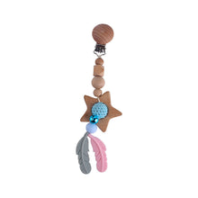 Load image into Gallery viewer, Five-pointed Star Toy Teether Baby Carriage Car Hanging Jewelry
