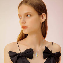 Load image into Gallery viewer, Sterling Silver Guardian Angel Necklace Birthday Communion Christening Jewelry Gifts for Girls Daughter