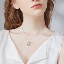 Load image into Gallery viewer, I Love You Mom Necklace Heart Jewelry Birthday Gift for Women Mom