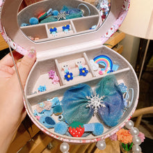 Load image into Gallery viewer, Headdress Hair Clip Princess Girl Baby Jewelry Set Gift Box