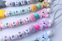 Load image into Gallery viewer, Baby silicone pacifier chain