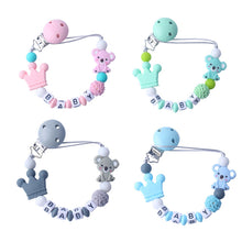 Load image into Gallery viewer, Baby silicone pacifier chain