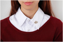 Load image into Gallery viewer, Trendy Jewelry GoldSilver Color Crown Shape Unisex's Pin Brooch For Gift Christmas