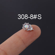 Load image into Gallery viewer, Bone Nail Screw Ball Screw Ear Nail Piercing Jewelry