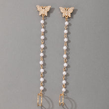 Load image into Gallery viewer, Pearl Jewelry Alloy Earrings