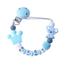 Load image into Gallery viewer, Baby silicone pacifier chain