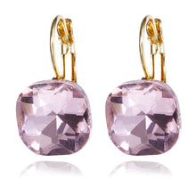 Load image into Gallery viewer, Fashion Gold Color Earring For Women Crystal Cubic Zirconia Stud Earrings