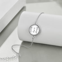 Load image into Gallery viewer, Sterling Silver Life Tree Urn Abalone Shell Bracelet For Woman