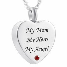 Load image into Gallery viewer, Hot Sale Mom Ashes Necklace Stainless Steel Pendant
