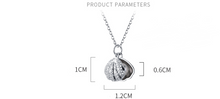 Load image into Gallery viewer, Cute Zircon Shell Pendant Chain Pearl Jewelry for Women