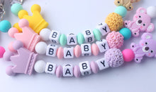 Load image into Gallery viewer, Baby silicone pacifier chain