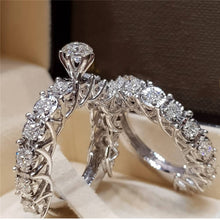 Load image into Gallery viewer, Couple Creative Engagement Ring