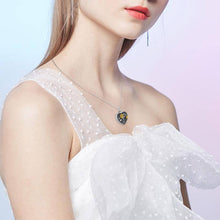 Load image into Gallery viewer, Urn Necklaces for Ashes 925 Sterling Silver Celtic Necklace Sunflower Necklace for Women Customized Necklace for Ashes Creamation Necklaces