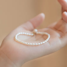 Load image into Gallery viewer, Natural Freshwater Small Pearl Bracelet