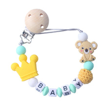 Load image into Gallery viewer, Baby silicone pacifier chain