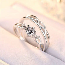 Load image into Gallery viewer, Simple Diamond-studded Couple Rings For Men And Women