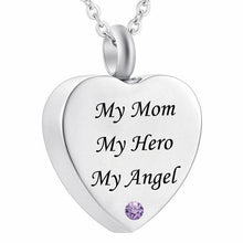 Load image into Gallery viewer, Hot Sale Mom Ashes Necklace Stainless Steel Pendant