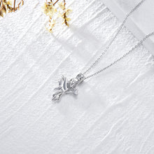 Load image into Gallery viewer, Mermaid Necklace Dolphin Gifts Sterling Silver Dolphin Necklace Sea Mermaid Jewelry Gifts for Girls Women