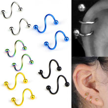 Load image into Gallery viewer, Shaped Long Ear Bone Nail Human Body Piercing Jewelry