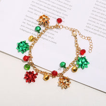 Load image into Gallery viewer, Flower Colored Bell Christmas Jewelry