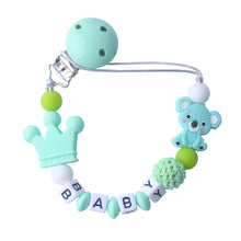 Load image into Gallery viewer, Baby silicone pacifier chain