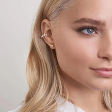 Load image into Gallery viewer, Simple Fashion Jewelry Temperament European And American Multi-layer Diamond-encrusted C Ear Ring