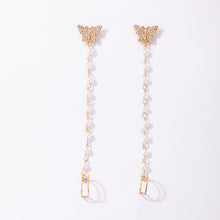 Load image into Gallery viewer, Pearl Jewelry Alloy Earrings