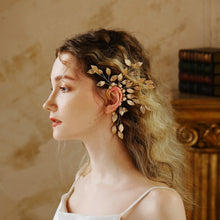 Load image into Gallery viewer, Ear Piercing Crystal Ear Bone Clip Handmade Ear Ornaments Ear Hanging