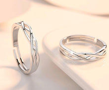 Load image into Gallery viewer, Simple Diamond-studded Couple Rings For Men And Women