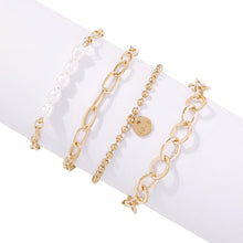Load image into Gallery viewer, Fashion Jewelry Geometric Pearl Retro Jewelry Women