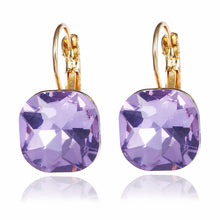 Load image into Gallery viewer, Fashion Gold Color Earring For Women Crystal Cubic Zirconia Stud Earrings
