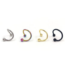Load image into Gallery viewer, Shaped Long Ear Bone Nail Human Body Piercing Jewelry